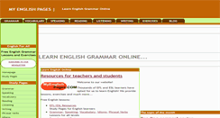 Desktop Screenshot of myenglishpages.com